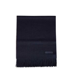Zegna Men Navy Blue Oasi Cashmere Scarf